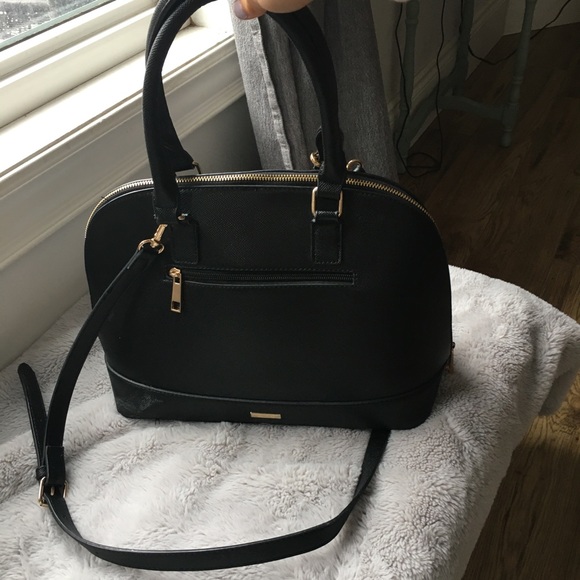 Aldo Handbags - Aldo black and gold satchel bag/purse